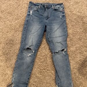 American Eagle Distressed Blue Women's Jeans